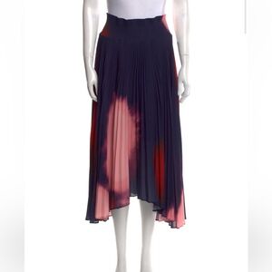 ALC pleated midi skirt